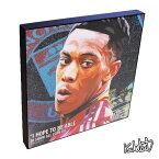 ポップアートフレーム Anthony Martial　アントニー・マルシャル KEETATAT SITTHIKET アートパネル インテリア 雑貨 店舗 内装 玄関 おしゃれ ポスター 絵 イラスト 壁掛け サッカー選手 フォワード マンチェスター・ユナイテッド プレミアリーグ フランス代表