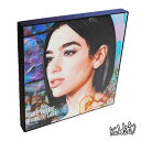 ポップアートフレーム Dua Lipa　デュア・リパ KEETATAT SITTHIKET アートパネル インテリア 雑貨 店舗 内装 玄関 おしゃれ ポスター 絵 イラスト 壁掛け シンガーソングライター ポップスター モデル