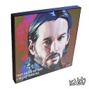 ポップアートフレーム John Wick2　ジョン・ウィック2（キアヌ・リーブス） KEETATAT SITTHIKET アートパネル インテリア 雑貨 店舗 内装 玄関 おしゃれ ポスター 絵 イラスト 壁掛け 映画 キャラクター