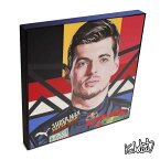 ポップアートフレーム Max Verstappen　マックス・フェルスタッペン KEETATAT SITTHIKET アートパネル インテリア 雑貨 店舗 内装 玄関 おしゃれ ポスター 絵 イラスト 壁掛け F1 モータースポーツ ドライバー