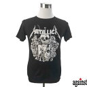 バンドTシャツ against METALLICA メタリカ 音楽 プリントTシャツ グッズ ロック メタル 洋楽 Tシャツ メンズサイズ 男女兼用 サイズM＆L