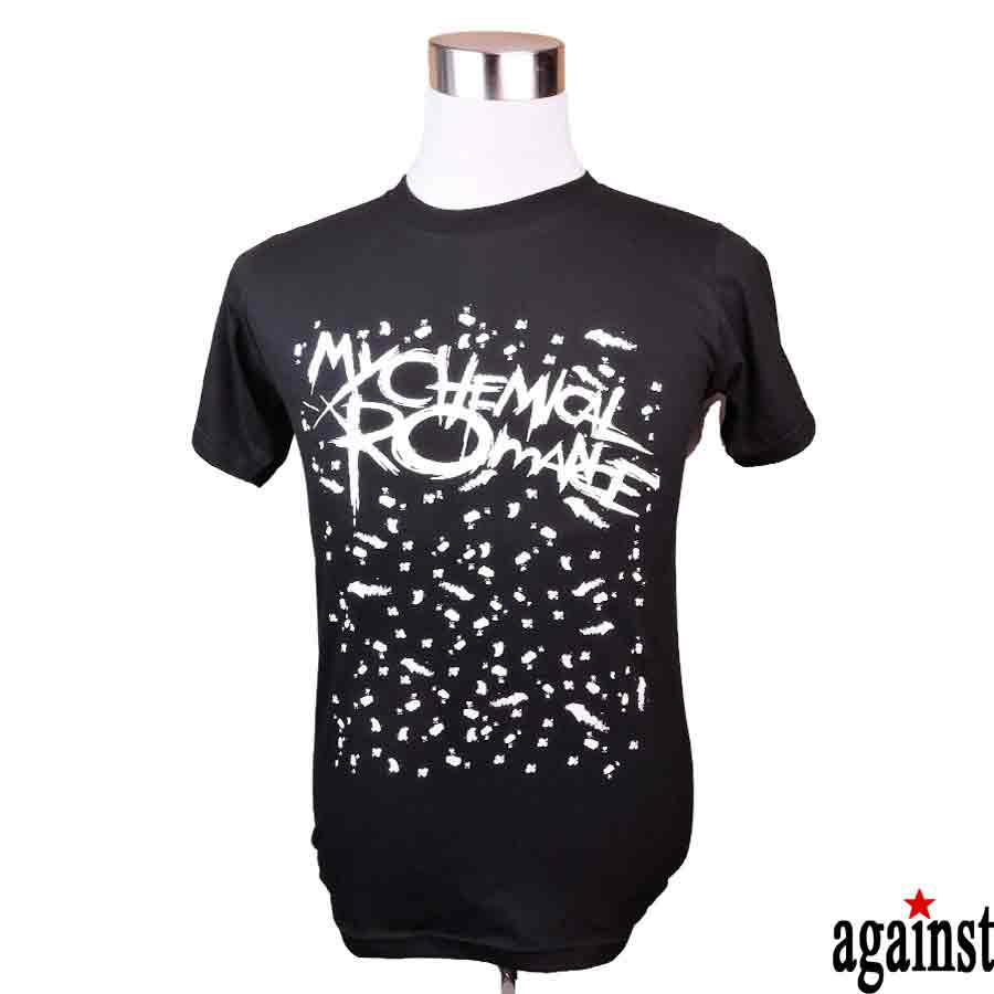 バンドTシャツ againstMy Chemical Romance マイ・ケミカル・ロマンス 音楽 プリントTシャツ グッズ ロック ポスト・パンク 洋楽 バンド Tシャツ メンズサイズ 男女兼用 サイズM＆L