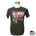 デザインTシャツ BUNNY RABBIT The Kinks ザ・キンクス バンドTシャツ ビンテージ風 プリントTシャツ グッズ ブリティッシュ ロック モッズ 60年代 フェス 音楽 Tシャツ 男女兼用 サイズM＆L