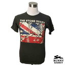 デザインTシャツ BUNNY RABBIT The Stone Roses ザ ストーン ローゼズ バンドTシャツ ビンテージ風 プリントTシャツ ブリティッシュ マンチェスター ロック 再結成 フェス 音楽 Tシャツ 男女兼用 サイズM＆L