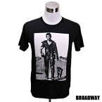 デザインTシャツ Broadway Mad Max2 マッドマックス2 映画Tシャツ プリントTシャツ グッズ 洋画 メル・ギブソン ジョージ・ミラー Tシャツ 男女兼用 サイズM＆L