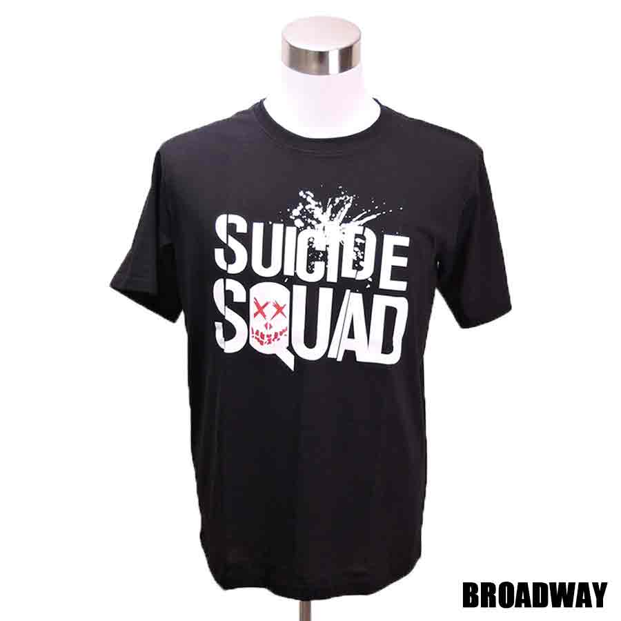 デザインTシャツ Broadway Suicide Squad2 スーサイド・スクワッド2 映画Tシャツ プリントTシャツ グッズ 洋画 Tシャツ 男女兼用 サイズM＆L