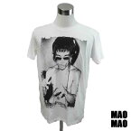 デザインTシャツ MAOMAO Bruce Lee ブルース・リー4 映画Tシャツ プリントTシャツ グッズ カジュアルデザイン 香港映画 Tシャツ 男女兼用 サイズM＆L