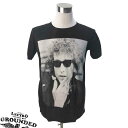 デザインTシャツ LECTRO GROUNDED Bob Dylan ボブ ディラン 音楽 フォーク ロック プリントTシャツ グッズ Tシャツ 男女兼用 サイズM＆L