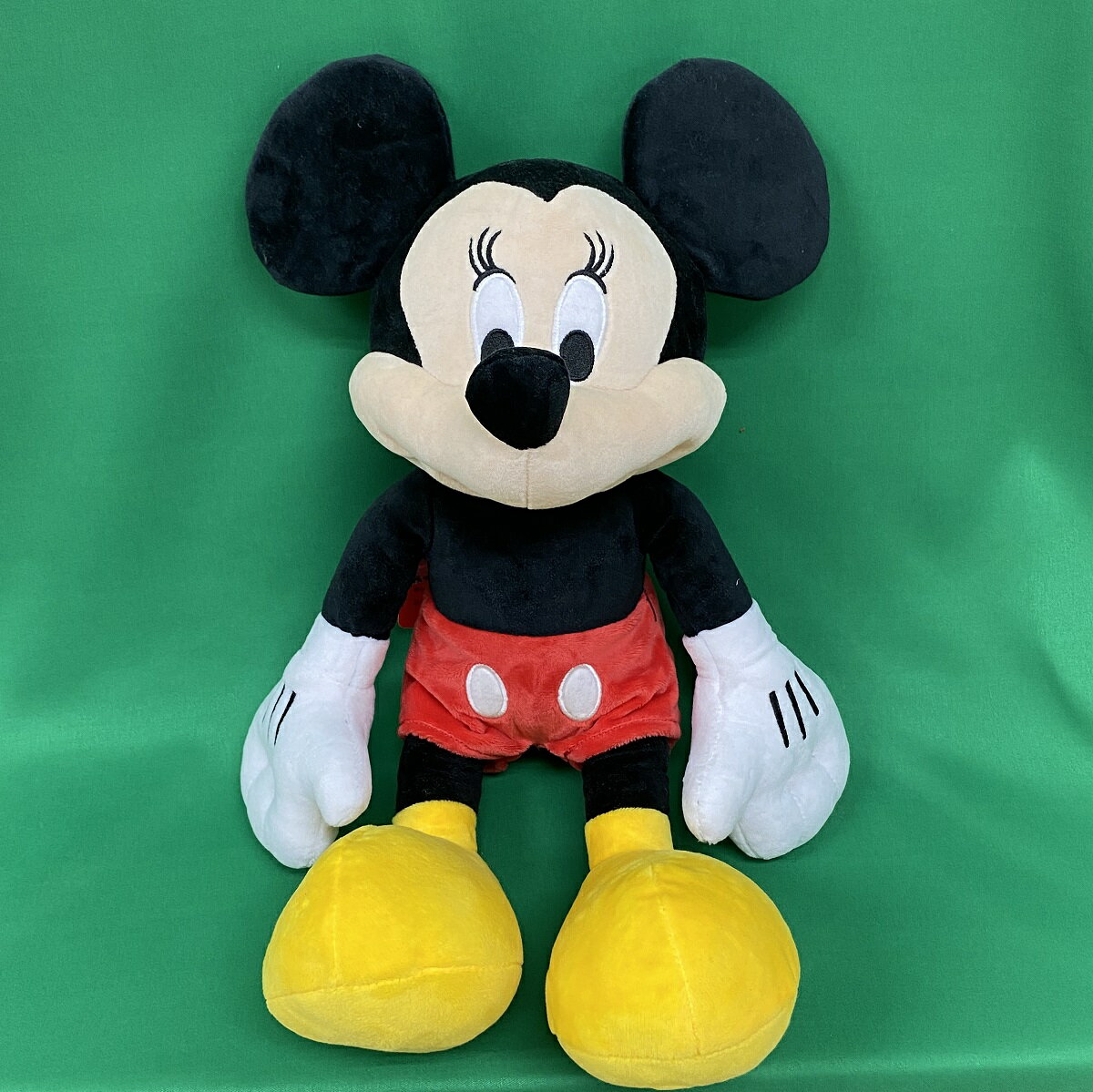 Disney　ディズニー　並行輸入品　エラー品　ミッキー　ミニー　ぬいぐるみ　目だけミニーマウス　希少品