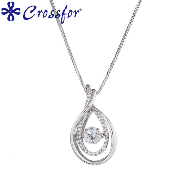 乐天商城 - 取寄品 Crossfor New York クロスフォー NYP-559 D-Drops ドロップス #8801273 ネックレス レディース アクセサリー ジュエリー 送料無料