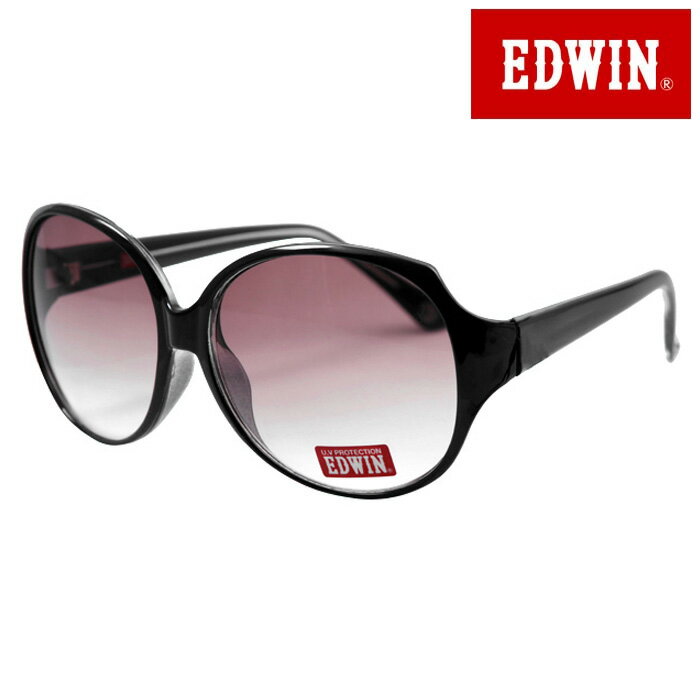 取寄品 正規品 EDWIN エドウィン エドウイン サングラス UVカット 眼鏡 ED-082-1 バタフライ ユニセックス メンズ レディース