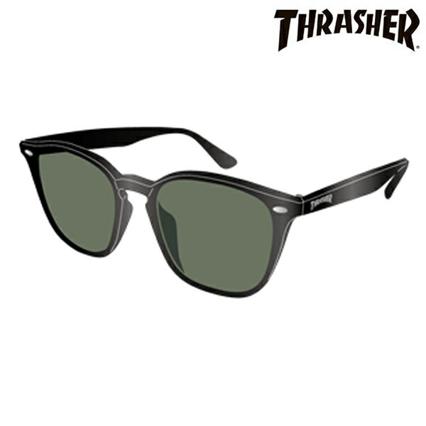 取寄品 THRASHER スラッシャー サングラス UVカット 偏光レンズ JADE ジェイド 1030 BK-SMP ユニセックス メンズ レディース 送料無料