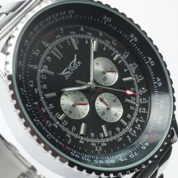 自動巻き腕時計 ATW018 回転ベゼル ビッグケース デイデイト 日付カレンダー 日付表示 曜日表示 24時間計 メタルベルト レザーベルト 手巻き時計 機械式腕時計 メンズ腕時計 送料無料 セール期間外用注文ページです _c