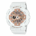 取寄品 正規品 CASIO腕時計 カシオ BABY-G ベイビージー アナデジ表示 アナログ&デジタル 丸形 クオーツ BA-110X-7A1JF レディース腕時計 送料無料(2)