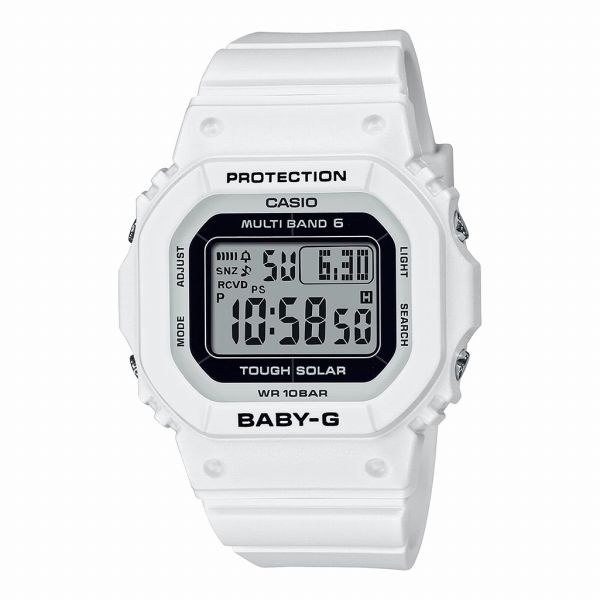 樂天商城 - 取寄品 正規品 CASIO腕時計 カシオ BABY-G ベイビージー デジタル表示 長方形 ソーラー 10気圧防水 BGD-5650-7JF レディース腕時計 送料無料