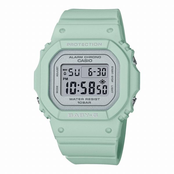 乐天商城 - 取寄品 正規品 CASIO腕時計 カシオ BABY-G ベイビージー デジタル表示 長方形 クオーツ 10気圧防水 BGD-565SC-3JF レディース腕時計 送料無料