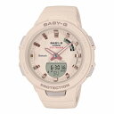 取寄品 正規品 CASIO腕時計 カシオ BABY-G ベイビージー アナデジ表示 アナログ&デジタル 丸形 クオーツ BSA-B100-4A1JF レディース腕時計 送料無料