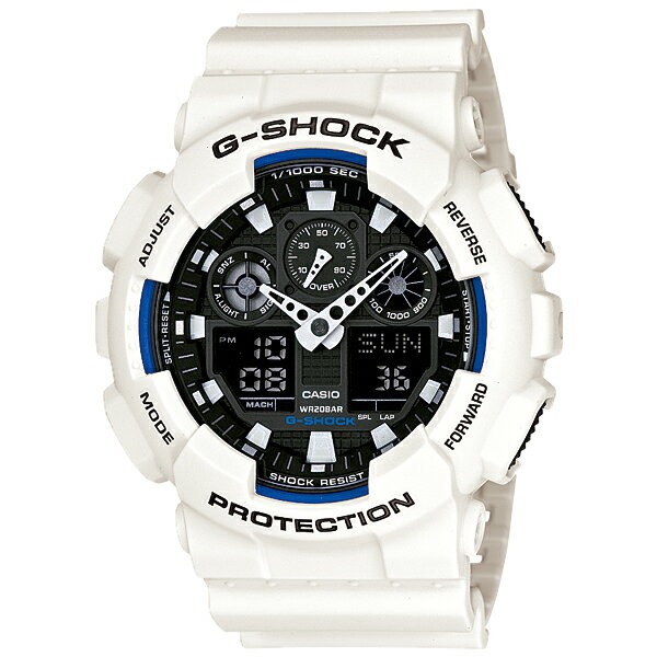 取寄品 正規品 CASIO腕時計 カシオ G-SHOCK ジーショック アナデジ アナログ&デジタル GA-100B-7AJF 人気モデル メンズ腕時計 送料無料
