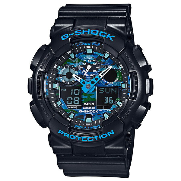 取寄品 国内正規品 CASIO腕時計 カシオ G-SHOCK ジーショック アナデジ アナログ デジタル GA-100CB-1AJF 人気モデル メンズ腕時計 送料無料