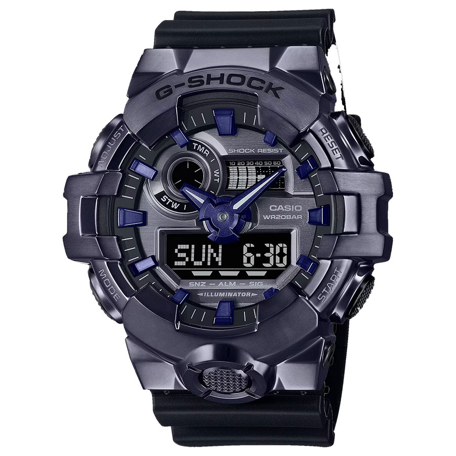 乐天商城 - 取寄品 正規品 CASIO腕時計 カシオ G-SHOCK ジーショック アナデジ アナログ&デジタル 丸形 GM-700P-6AJF 人気モデル メンズ腕時計 送料無料 送料無料