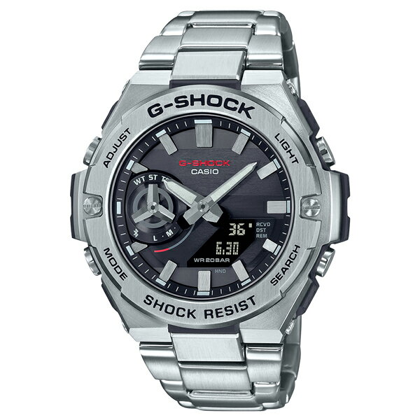 取寄品 正規品 CASIO腕時計 カシオ G-SHOCK ジーショック アナデジ アナログ&デジタル 丸形 GST-B500D-1AJF 人気モデル メンズ腕時計 送料無料