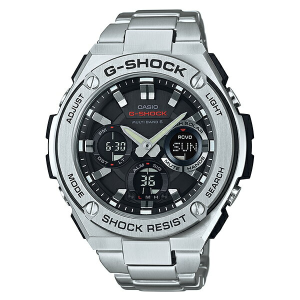 i Ki CASIOrv JVI G-SHOCK W[VbN AifW AiO&fW^ GST-W110D-1AJF lCf Yrv 