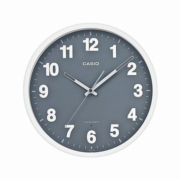 乐天商城 - 取寄品 正規品 CASIO時計 カシオ 掛け時計 掛時計 IQ-1012J-8JF アナログ表示 モノトーン シンプル