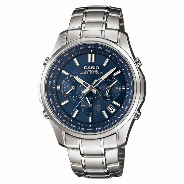 樂天商城 - 取寄品 正規品 CASIO腕時計 カシオ LINEAGE リニエージ アナログ表示 ソーラー 丸形 クロノグラフ カレンダー LIW-M610D-2AJF 人気モデル メンズ腕時計 送料無料