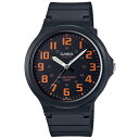 取寄品 正規品 CASIO腕時計 カシオ STANDARD チプカシ アナログ表示 丸形 5気圧防水 MW-240-4BJ メンズ腕時計