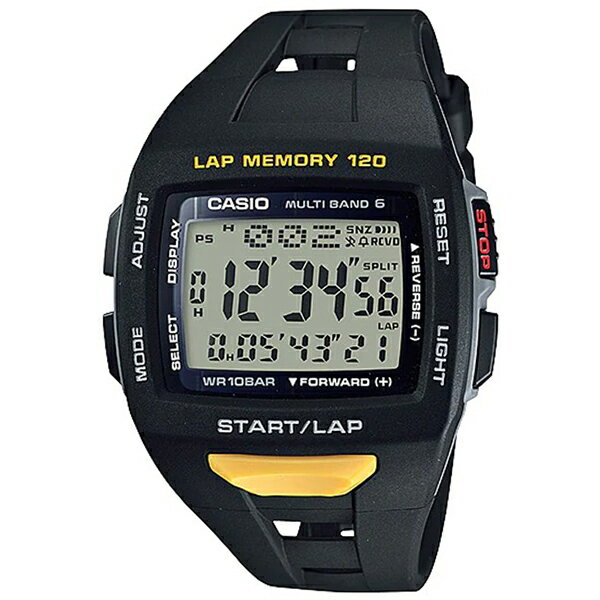 주문품 정규품 CASIO 손목시계 카시오 SPORTS 디지털 표시 직사각형 캘린더 터프 솔러 10 기압 방수 STW-1000-1 J 맨즈 손목시계 송료 무료