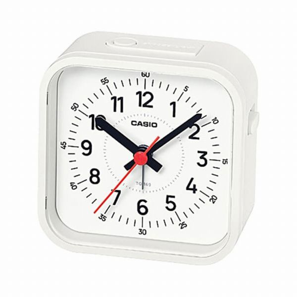 樂天商城 - 取寄品 正規品 CASIO時計 カシオ 置き時計 置時計 TQ-169-7JF アナログ表示 目覚まし時計 スタンダード