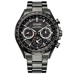 取寄品 国内正規品 CITIZEN シチズン アテッサ CC4014-62E ATTESA ACT Line ブラックチタンシリーズ メンズ腕時計 送料無料