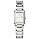 取寄品 正規品 CITIZEN シチズン シチズンコレクション FRA36-2432 COLLECTION レクタングラーフェイス ペアウォッチ レディース腕時計 送料無料(2)