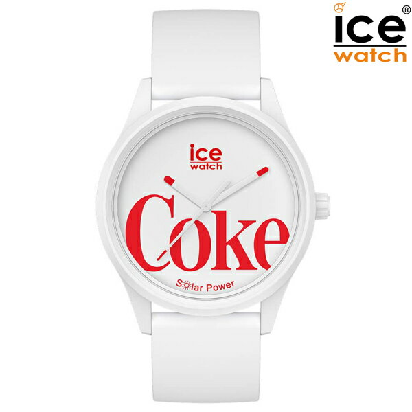 取寄品 正規品 ice watch アイスウォッチ 018513 Coca-Cola & ice watch コカ・コーラコラボ コカ・コーラ&アイスウォッチ Medium ミディアム 腕時計 送料無料