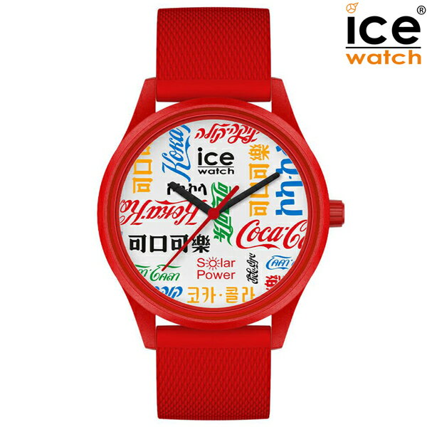 取寄品 正規品 ice watch アイスウォッチ 019620 Coca-Cola & ice watch コカ・コーラコラボ コカ・コーラ&アイスウォッチ Medium ミディアム 腕時計 送料無料