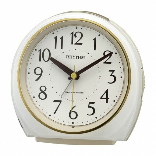 取寄品 正規品 RHYTHM リズム時計 4RL438SR03 スタンダード フィットウェーブA438 アナログ表示 置き時計 取寄品 正規品 RHYTHM リズム時計 4RL438SR03 スタンダード フィットウェーブA438 アナログ表示 置き時計