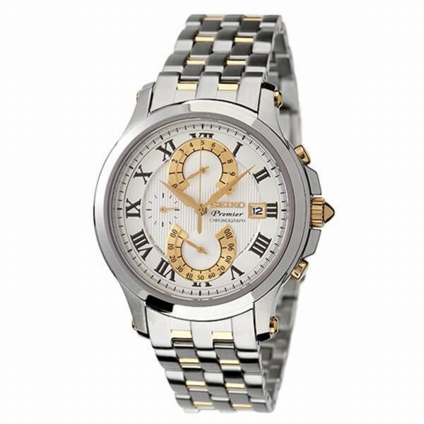 取寄品 SEIKO 腕時計 セイコー SPC068P1 クロノグラフ PREMIER(プルミエ) Cal.7T85 10気圧防水 ダブルレトログラード1/5秒クロノグラフ ビジネス メンズ腕時計 送料無料