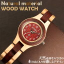日本製ムーブメント 木製腕時計 軽い 軽量 26mmケース CITIZENミヨタムーブメント 安心の天然素材 ナチュラルウッドウォッチ 自然木 天然木 WDW022-04 ユニセックス レディース腕時計 送料無料