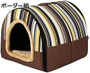 ペットベッド ペットハウス 犬小屋 折りたたみ 猫 犬 室内用 動物 兼用 ソファ マット クッション 可愛い(4)