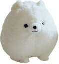 ポメラニアン ぬいぐるみ 犬 イヌ クッション 心地が良い 背当て ふわふわ 大きい 置物 雑貨 昼寝枕 ギフト 縫い包み 寝かしつけ 癒し系 抱き枕 気持ちい ねむねむ ホワイト かわいいインテリア