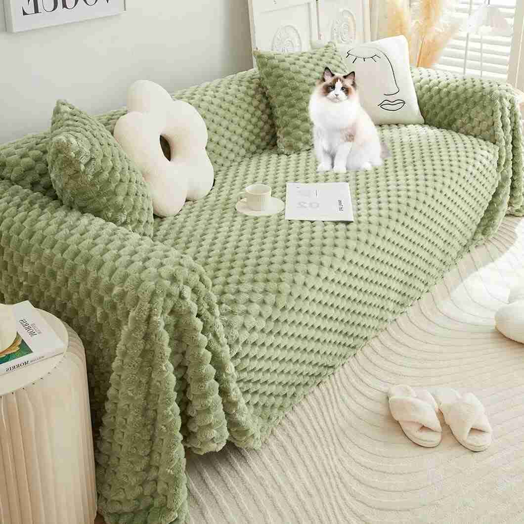 ソファーカバー 3人掛け 2人掛け かけるだけ ソファカバー ふわふわ あったか 秋冬 おしゃれ もこもこ 暖かい ソファーカバー 肘なし 肘付き ソファカバー座面 ソファカバー 4人掛け マルチカバ