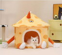 楽しいドッグホールベッド かわいい猫部屋犬部屋 閉じた冬を覆う犬ベッド猫ベッドテント 犬が隠れるペット部屋ペットベッドすべて季節に対応する猫と犬ベッドです (B M)