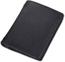 トートバッグ メンズ盗難防止ブラシアンチウォレットRFIDレザー多機能垂直 財布 (Color : Black Size : S)