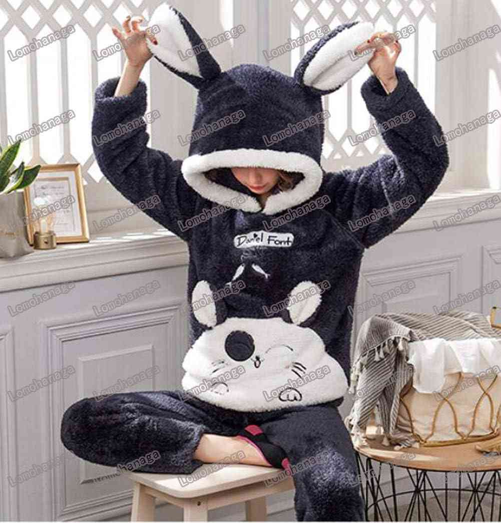 ペア ルームウェア もこもこ くま ペアパジャマ 大きいサイズ ペア 部屋着 レディース 耳 かわいい 寝巻き パジャマ ルームウェア レディース 冬 メンズ 冬用 あったか カップル モコモコ 帽子