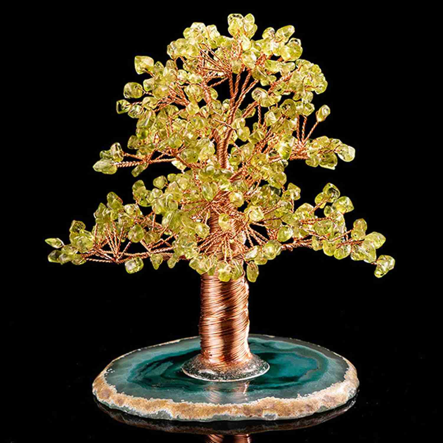 天然石パワーストーンツリー ビジネスの成功 タイプ4 財運 心の癒し 開運の石 風水アイテムとして玄関先、リビング、寝室のインテリアに F 置物 天然石 クリスタルストーン 幸運 金運 招財 繁栄 瞑