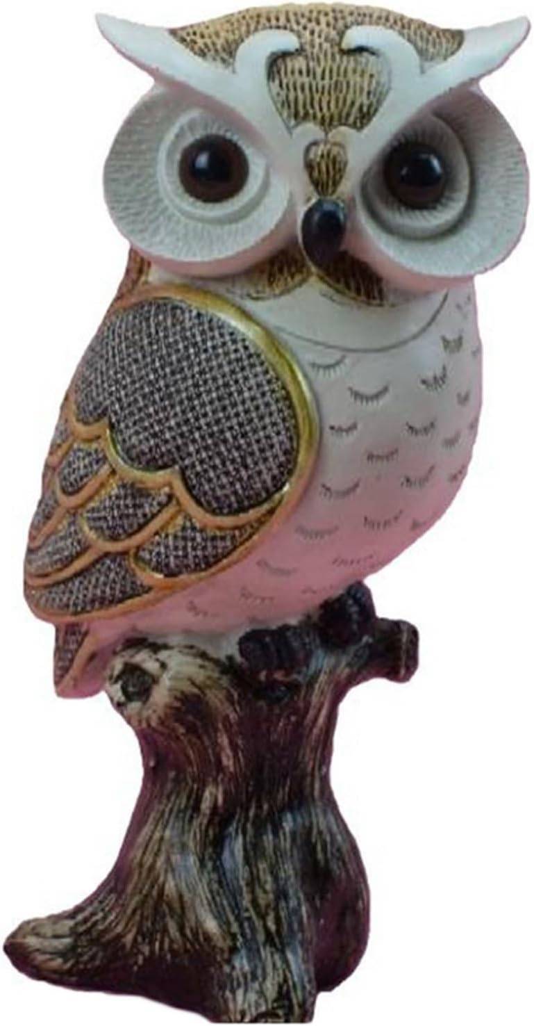 フクロウの置物 可愛いふくろうファミリー タイプ2 動物オーナメント ガーデン オブジェ アニマル ガーデニング 樹脂 インテリア 玄関先 庭 雑貨 F フクロ...