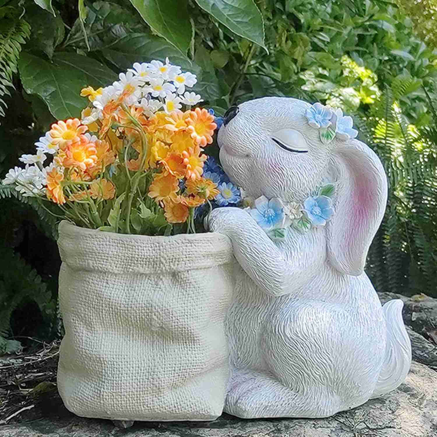 ガーデンオーナメント うさぎ ガーデニング雑貨 ガーデンオブジェ オーナメント 庭 置物 動物 ガーデン ラビット ガーデニング ガーデン雑貨 園芸雑貨 庭飾り...