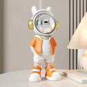 宇宙飛行士の彫刻 モダンなインテリアデザイン 北欧風スタイル 座っている 宇宙飛行士像 宇宙飛行士の置物 宇宙飛行士フィギュア 宇宙をテーマにした寝室装飾 デス...