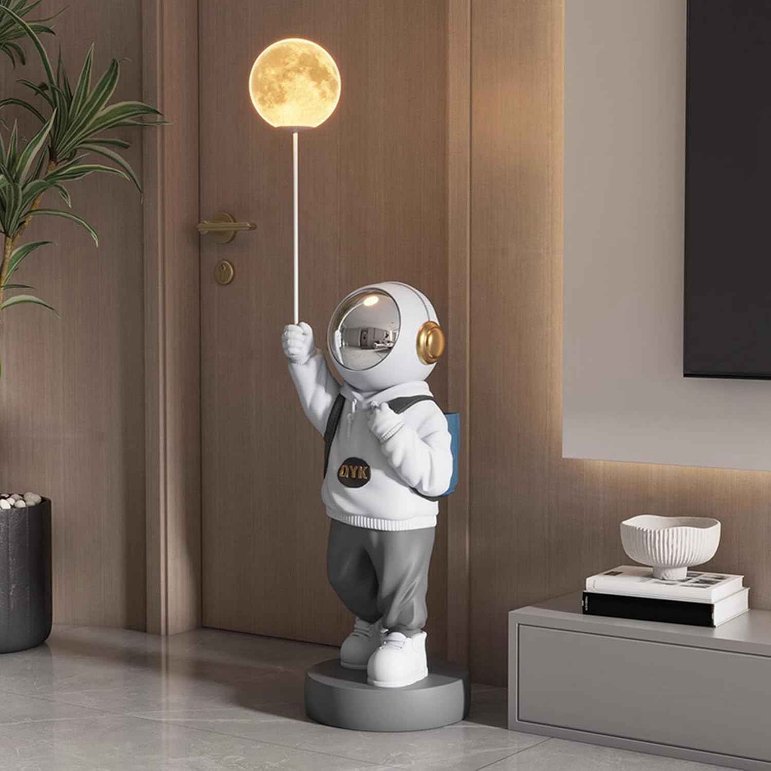 宇宙飛行士の置物 宇宙飛行士の彫刻 レジン 宇宙員像 ギフト オーナメント クリエイティブ 部屋の装飾 男性用 タイプ7 家庭 工芸 デスクトップ F 寝室の装...