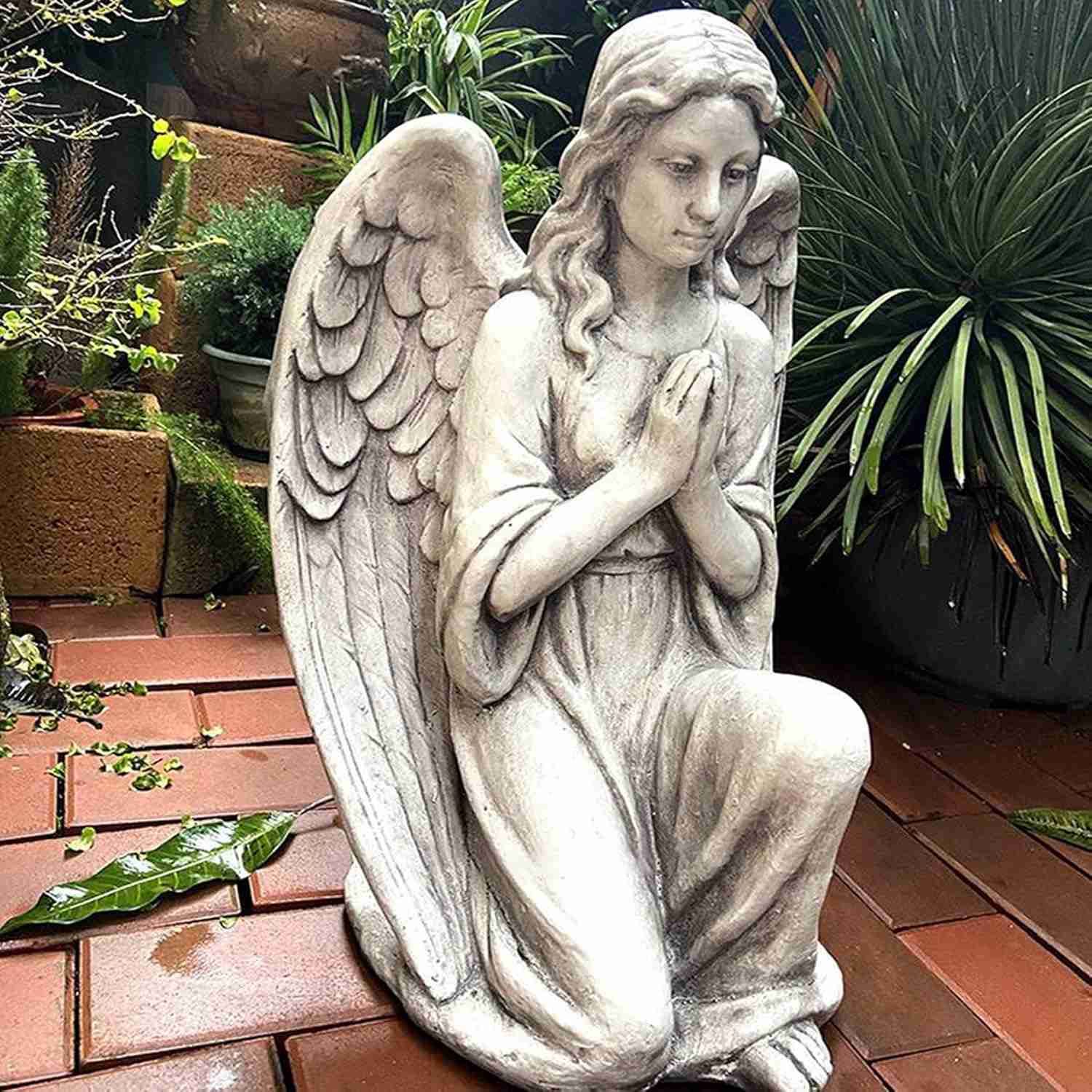 天使雑貨 エンジェル雑貨 ガーデニング 天使 エンジェル 置物 オブジェ オーナメント 庭 ガーデン ガーデニング雑貨 タイプ1 インテリア雑貨 F 誕生日 母...